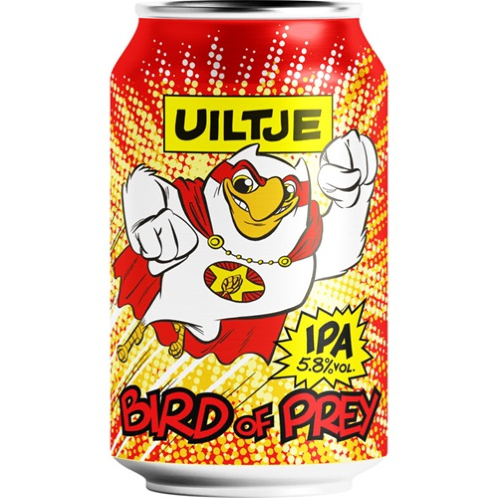 UILTJE - BIRD OF PREY IPA BLIK 12X33CL UILTJE - BIRD OF PREY IPA BLIK 12X33CL