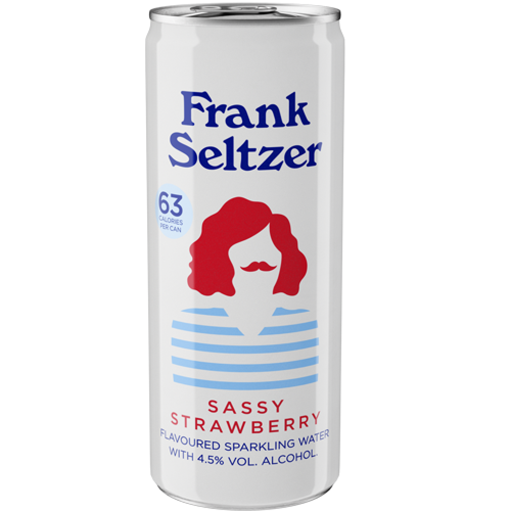 FRANK SELTZER STAWBERRY (blik) 12 x 25cl FRANK SELTZER STAWBERRY (blik) 12 x 25cl
