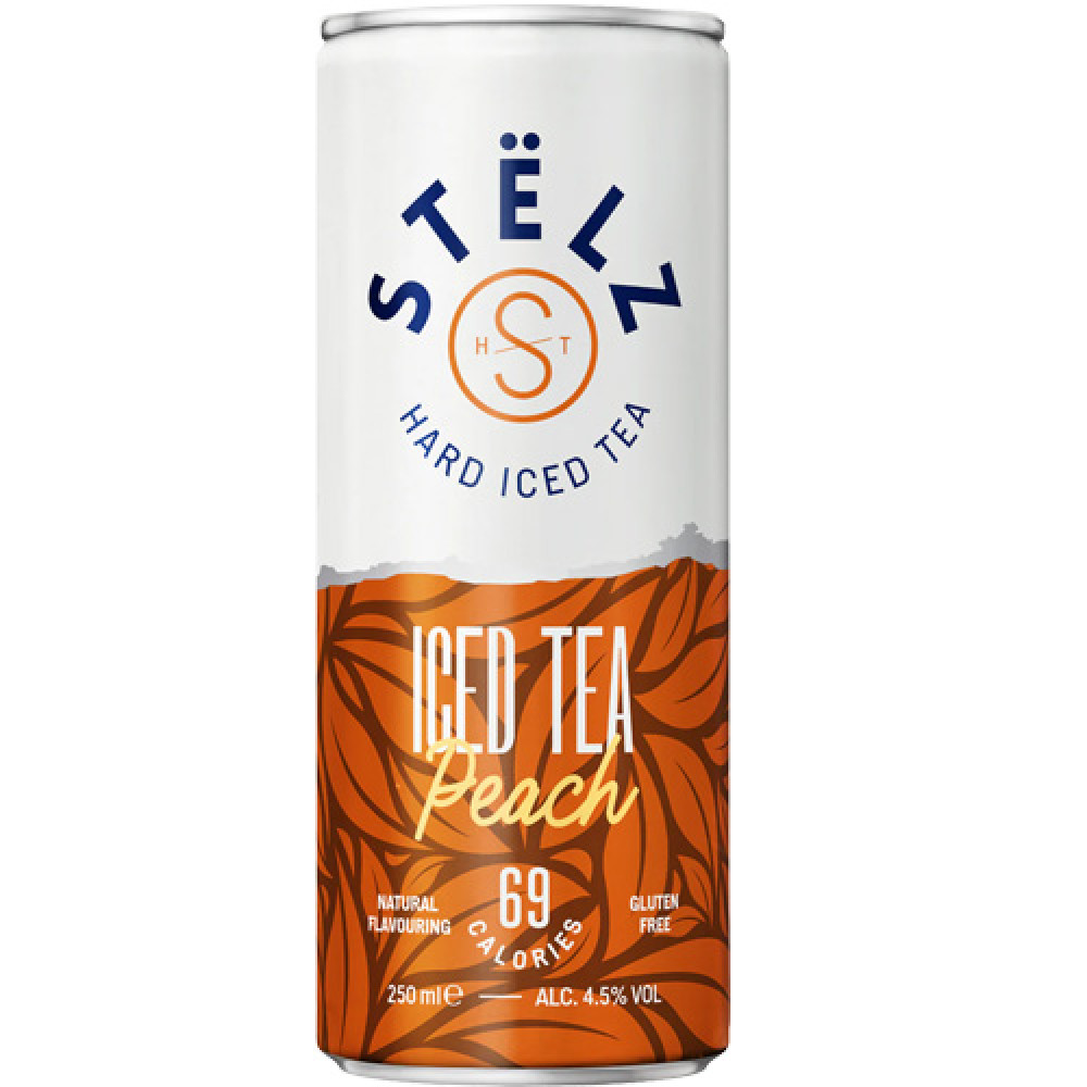 STELZ ICED TEA PEACH (blik) 12 x 25cl